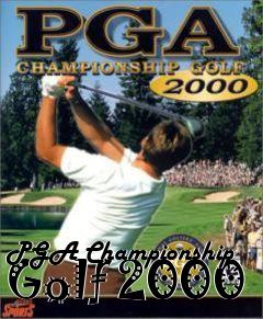 Box art for PGA Championship Golf 2000