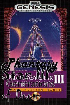 Box art for Phantasy Star III - Generations of Doom