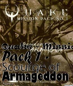 Box art for Quake - Missions Pack 1 - Scourge of Armageddon