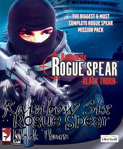 Box art for Rainbow Six - Rogue Spear - Black Thorn