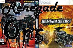 Box art for Renegade Ops
