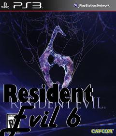 Box art for Resident Evil 6