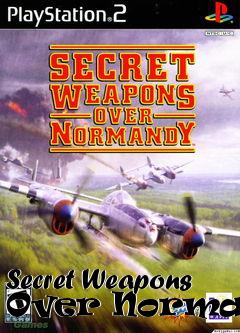 Box art for Secret Weapons Over Normandy