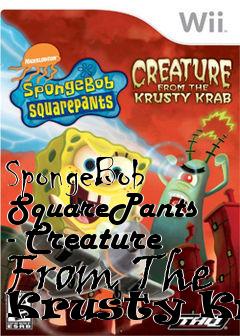 Box art for SpongeBob SquarePants - Creature From The Krusty Krab