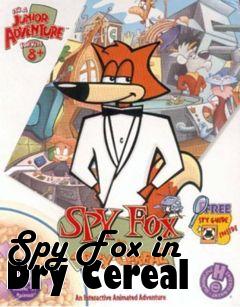 Box art for Spy Fox in Dry Cereal