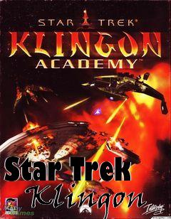 Box art for Star Trek - Klingon