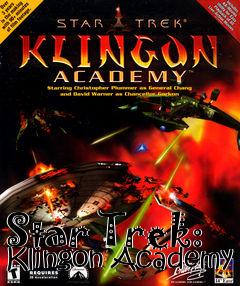 Box art for Star Trek: Klingon Academy