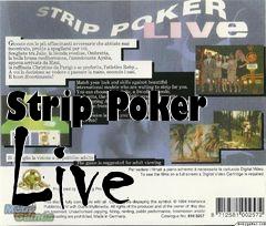 Box art for Strip Poker Live