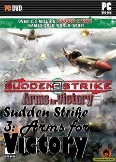 Box art for Sudden Strike 3: Arms for Victory