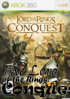 Box art for The Lord of the Rings: Conquest