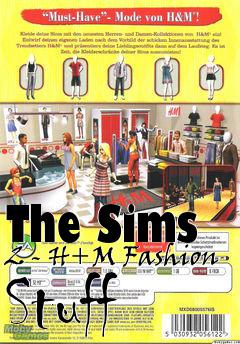 Box art for The Sims 2 - H+M Fashion Stuff