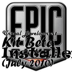Box art for Unreal Development Kit Beta Installer (July 2010)
