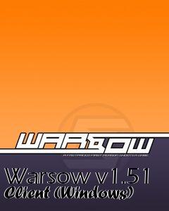 Box art for Warsow v1.51 Client (Windows)