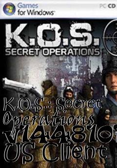 Box art for K.O.S.: Secret Operations v14481017 US Client