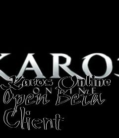 Box art for Karos Online Open Beta Client