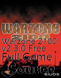 Box art for Warzone 2100 v2.3.0 Free Full Game Source