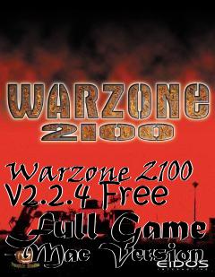 Box art for Warzone 2100 v2.2.4 Free Full Game - Mac Version