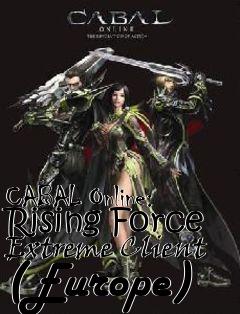 Box art for CABAL Online: Rising Force Extreme Client (Europe)