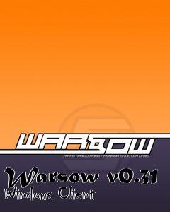Box art for Warsow v0.31 Windows Client