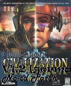 Box art for Civilization:
Call To Power V1.2 [german] No-cd Patch
