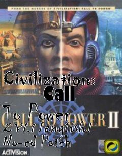 Box art for Civilization:
      Call To Power 2 V1.1 [english] No-cd Patch