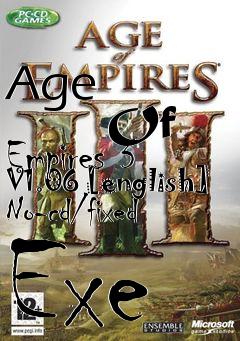 Box art for Age
            Of Empires 3 V1.06 [english] No-cd/fixed Exe