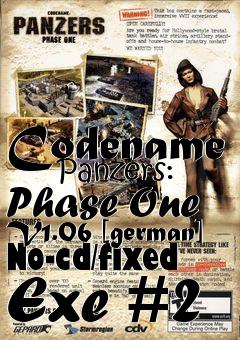 Box art for Codename
      Panzers: Phase One V1.06 [german] No-cd/fixed Exe #2