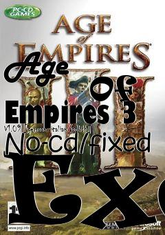 Box art for Age
            Of Empires 3 V1.09 [german/italian/polish] No-cd/fixed Exe
