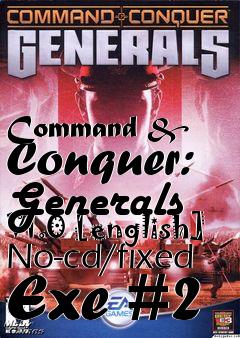 Box art for Command & Conquer: Generals
V1.0 [english] No-cd/fixed Exe #2