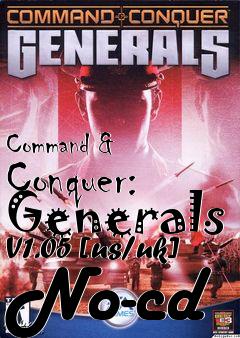 Box art for Command
& Conquer: Generals V1.05 [us/uk] No-cd