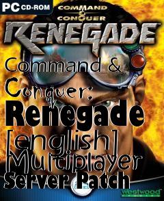 Box art for Command
& Conquer: Renegade [english] Multiplayer Server Patch
