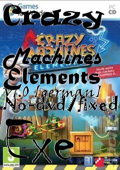 Box art for Crazy
            Machines Elements V1.0 [german] No-dvd/fixed Exe