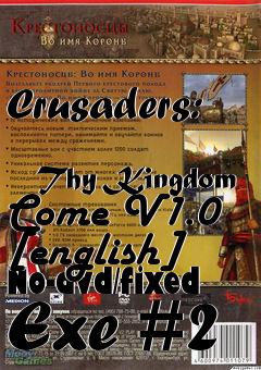 Box art for Crusaders:
            Thy Kingdom Come V1.0 [english] No-dvd/fixed Exe #2