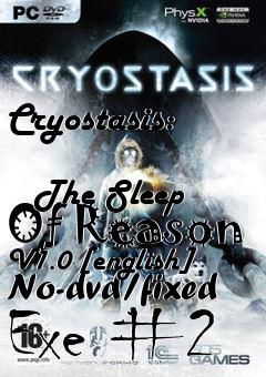 Box art for Cryostasis:
            The Sleep Of Reason V1.0 [english] No-dvd/fixed Exe #2