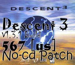 Box art for Descent
3 V1.3.1 Build 567 [us] No-cd Patch