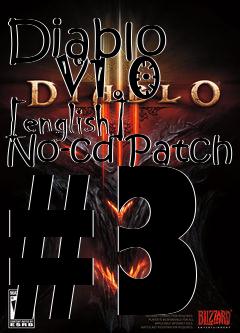 Box art for Diablo
      V1.0 [english] No-cd Patch #3