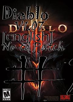 Box art for Diablo
      V1.07 [english] No-cd Patch #2