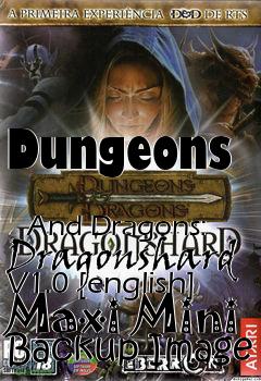 Box art for Dungeons
            And Dragons: Dragonshard V1.0 [english] Maxi Mini Backup Image