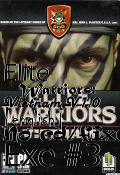 Box art for Elite
      Warriors: Vietnam V1.0 [english] No-cd/fixed Exe #3