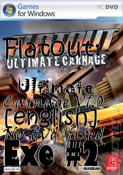 Box art for Flatout:
            Ultimate Carnage V1.0 [english] No-dvd/fixed Exe #2