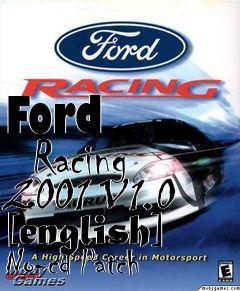 Box art for Ford
      Racing 2001 V1.0 [english] No-cd Patch
