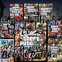 Box art for Grand Theft Auto 2
            V1.0 [english] Blood Patch