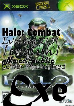 Box art for Halo:
Combat Evolved V1.01 [english] No-cd/public Server Patch/fixed Exe