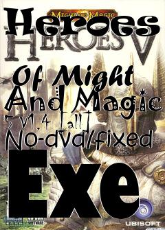 Box art for Heroes
            Of Might And Magic 5 V1.4 [all] No-dvd/fixed Exe