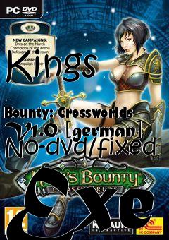 Box art for Kings
            Bounty: Crossworlds V1.0 [german] No-dvd/fixed Exe
