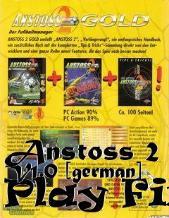 Box art for Anstoss 2 V1.0 [german] Play Fix