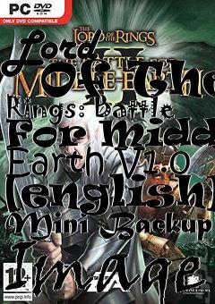 Box art for Lord
      Of The Rings: Battle For Middle Earth V1.0 [english] Mini Backup Image