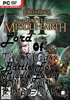 Box art for Lord
            Of The Rings: Battle For Middle Earth 2 V1.0 [english] Fixed Dat