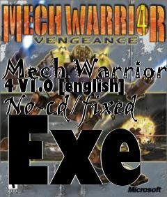 Box art for Mech Warrior 4 V1.0 [english]
No-cd/fixed Exe
