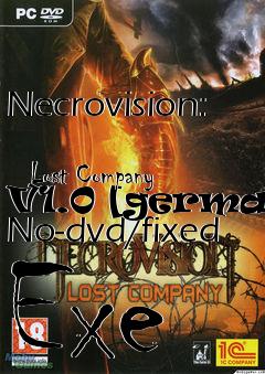Box art for Necrovision:
            Lost Company V1.0 [german] No-dvd/fixed Exe